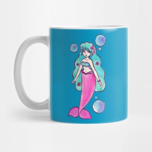 Watercolor Mermaid Mug